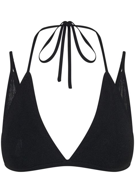 Top stile bra in nero - donna DION LEE | A7696S23BLK